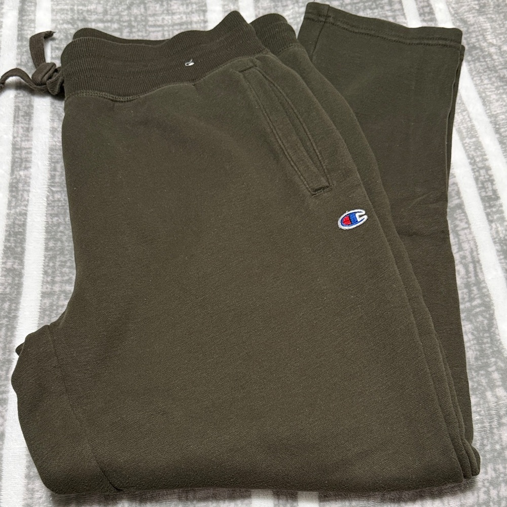 Champion Olive Green Men's Sweatpants